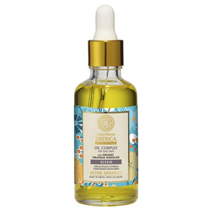 Natura Siberica Oblepikha Complexo Óleos Cabelo Estragado 50ml